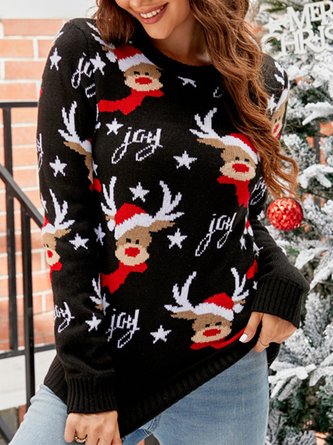 Christmas Casual Loose Sweater